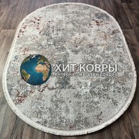 Турецкий ковер Deko 10134 Разноцветный овал